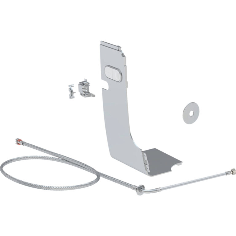 Wasseranschlussset, zu Geberit Unterputzspülkästen 8 / 12 cm für Geberit AquaClean Mera WC-Komplettanlagen: glanzverchromt