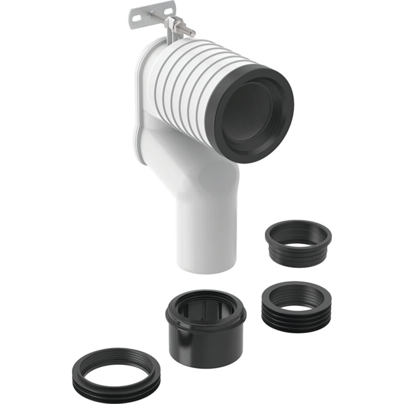 Geberit Set P-Anschlussbogen für Stand-WC