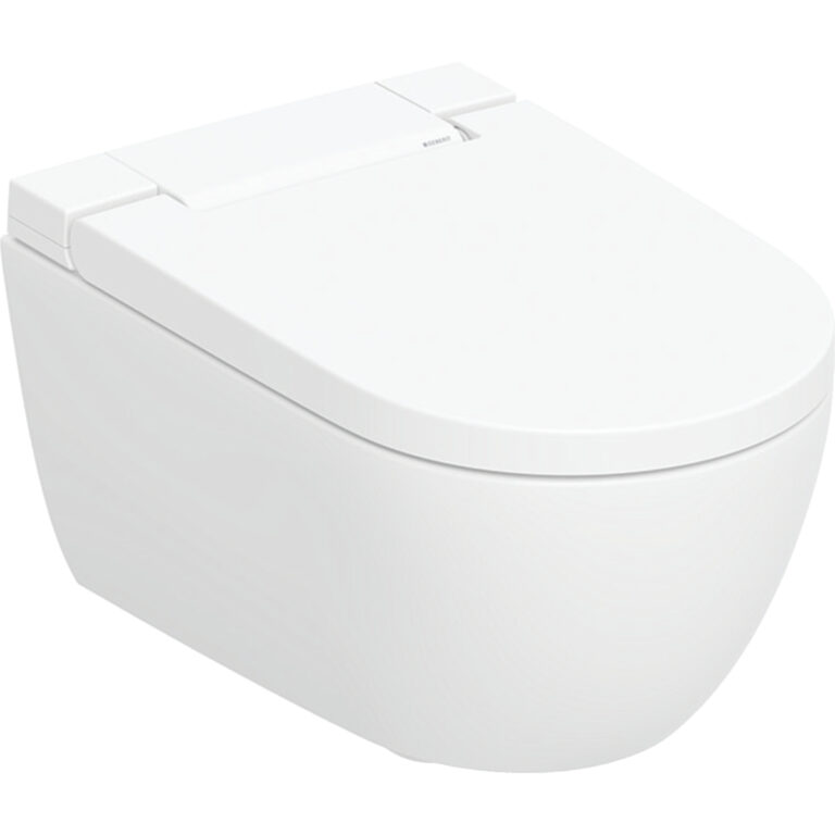 Geberit AquaClean Alba WC-Komplettanlage Wand-WC: weiss / KeraTect, weiss (146.350.01.1)