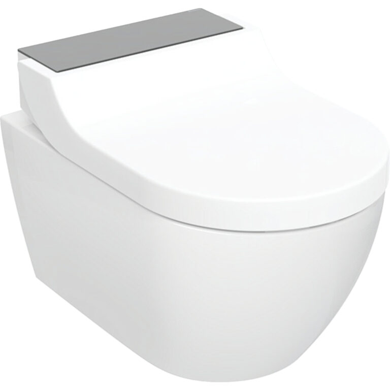 Geberit Dusch WC AquaClean Tuma Comfort WC-Komplettanlage Wand-WC: Glas schwarz (146.290.SJ.1)