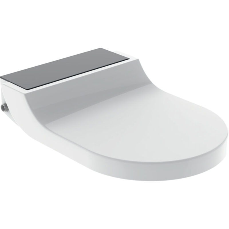 Geberit Dusch WC AquaClean Tuma Comfort WC-Aufsatz: Glas schwarz