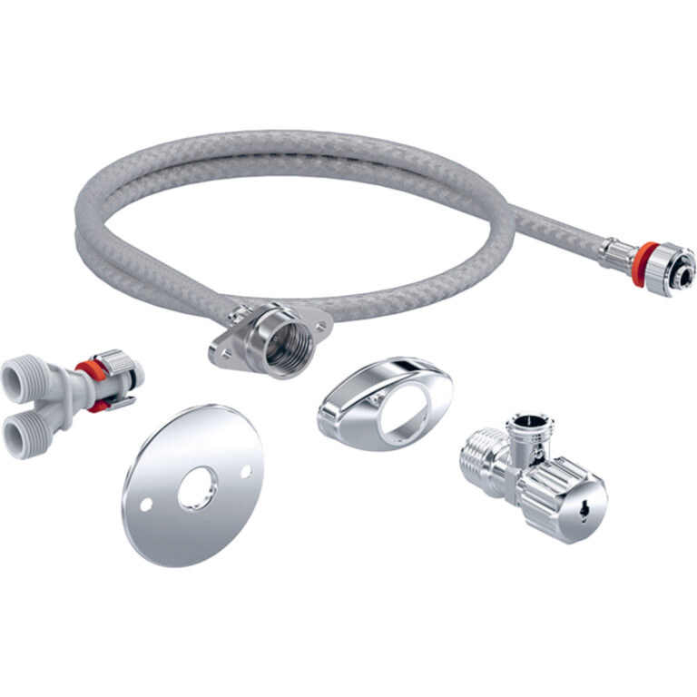 Wasseranschlussset, zu Geberit Unterputzspülkästen 12 cm für Geberit AquaClean Tuma WC-Aufsätze