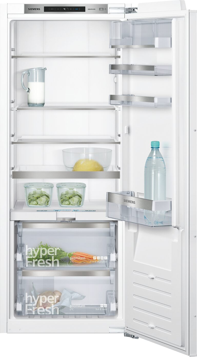 Siemens iQ700, Einbau-Kühlschrank, 140 x 56 cm, Flachscharnier mit Softeinzug (KI51FADE0)