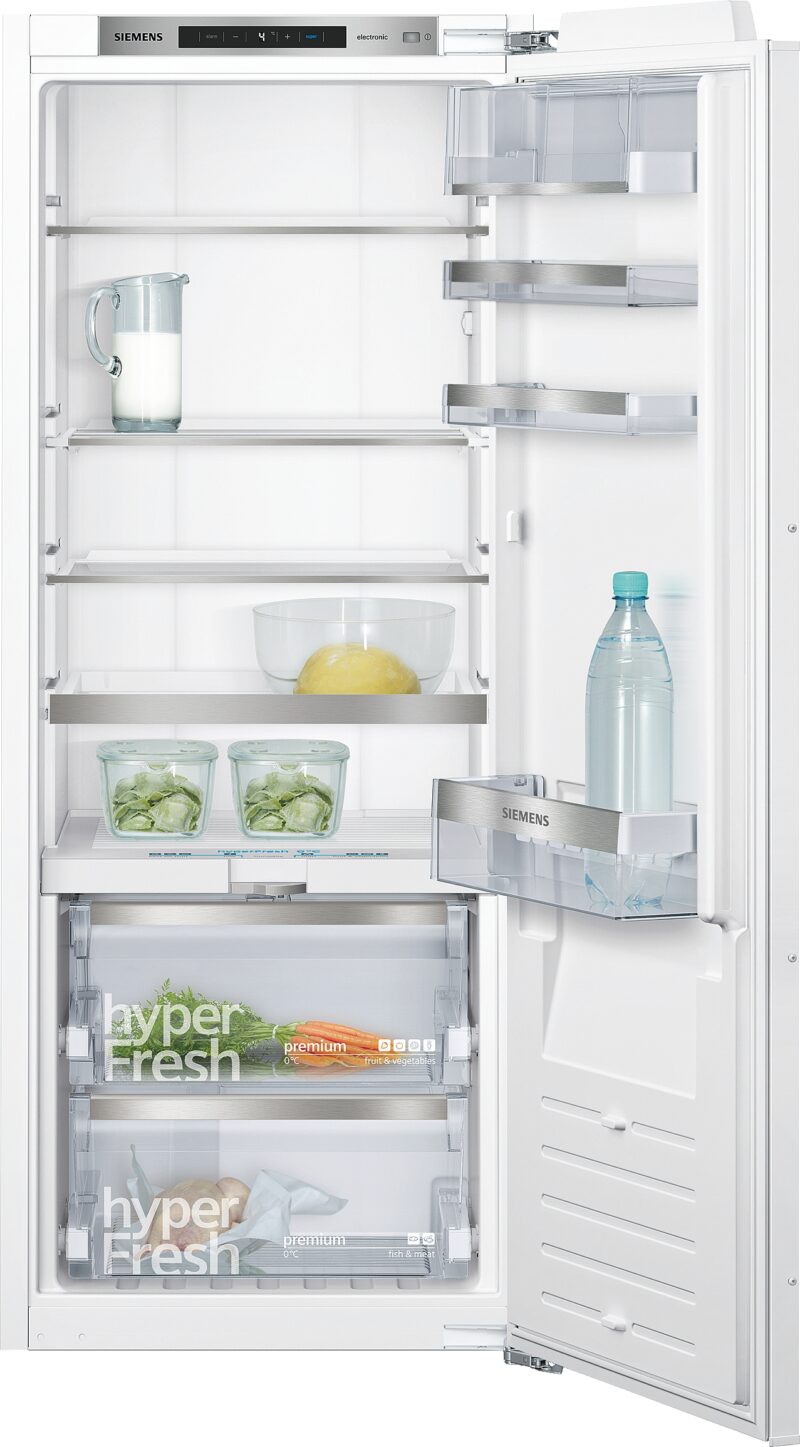 Siemens iQ700, Einbau-Kühlschrank, 140 x 56 cm, Flachscharnier mit Softeinzug (KI51FADE0)