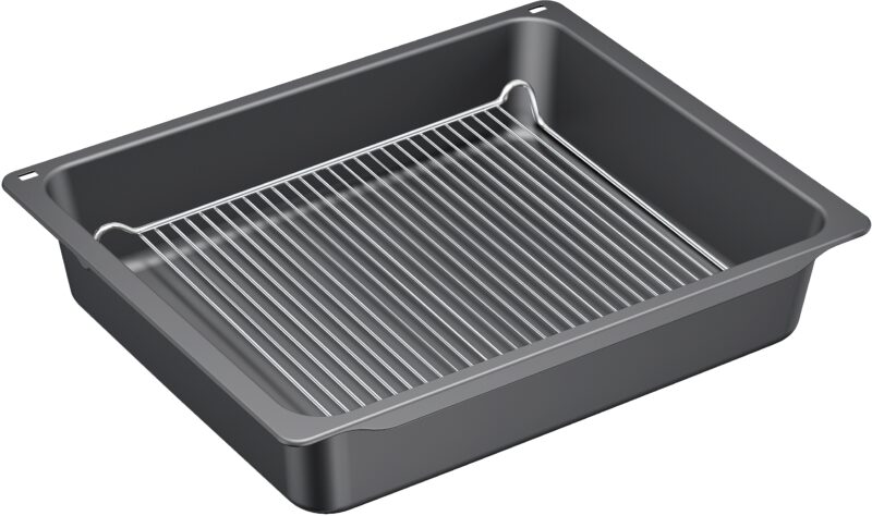 Bosch Profi-Pfanne, emailliert, anthrazit (HEZ633070)