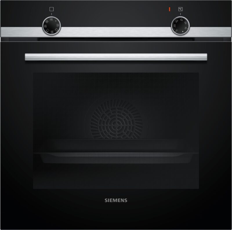 Siemens iQ100, Einbau-Backofen, 60 x 60 cm, Edelstahl (HB510ABR1)
