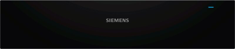 Siemens iQ500, Einbau Wärmeschublade, 60 x 14 cm, Schwarz (BI510CNR0)