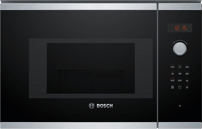 Bosch Serie 4, Einbau-Mikrowelle, 60 x 38 cm, Edelstahl (BEL523MS0)
