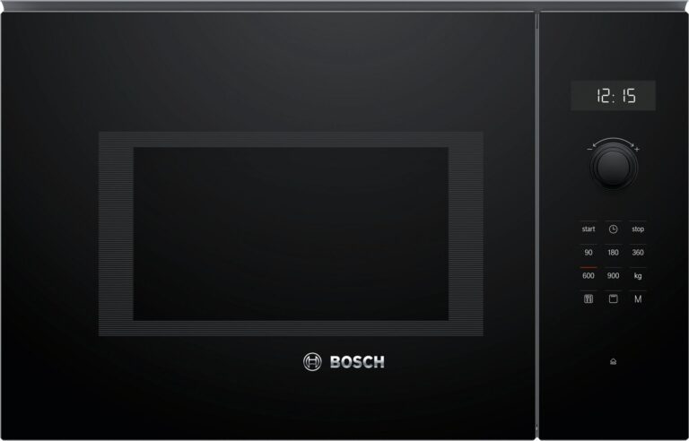 Bosch Serie 6, Einbau-Mikrowelle, 59 x 38 cm, Schwarz (BEL554MB0)