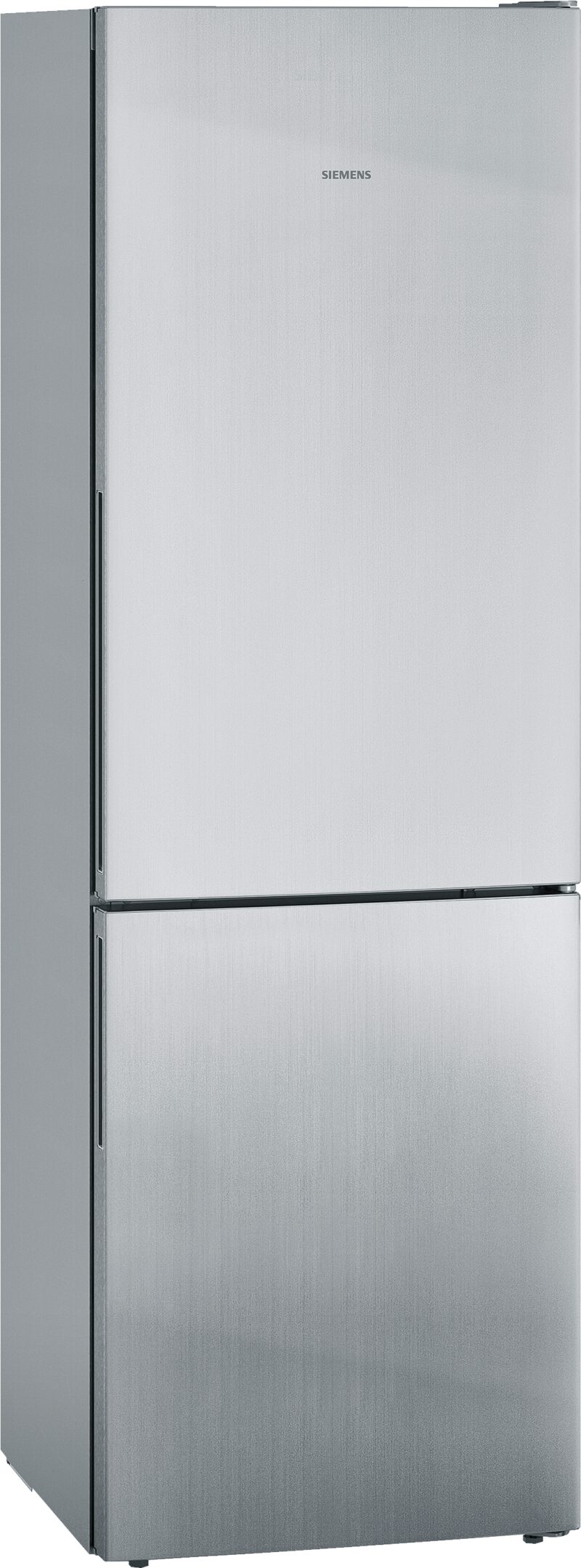 Siemens iQ500, Freistehende Kühl-Gefrier-Kombination mit Gefrierbereich unten, 186 x 60 cm, Edelstahl-antifingerprint (KG36EAICA)