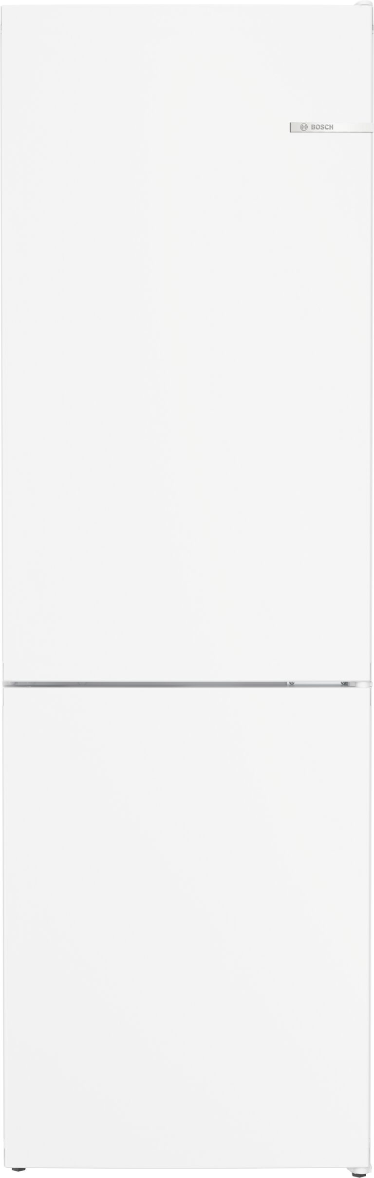 Bosch Serie 4, Freistehende Kühl-Gefrier-Kombination, 186 x 60 cm, Weiss (KGN36VWED)