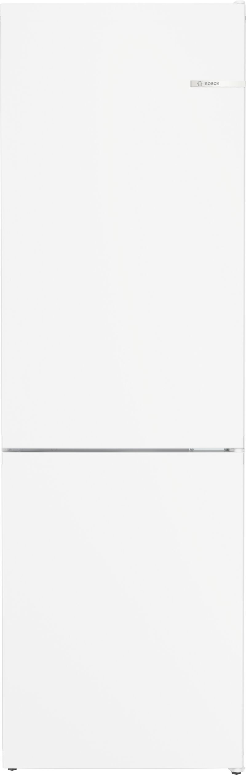 Bosch Serie 4, Freistehende Kühl-Gefrier-Kombination, 186 x 60 cm, Weiss (KGN36VWED)