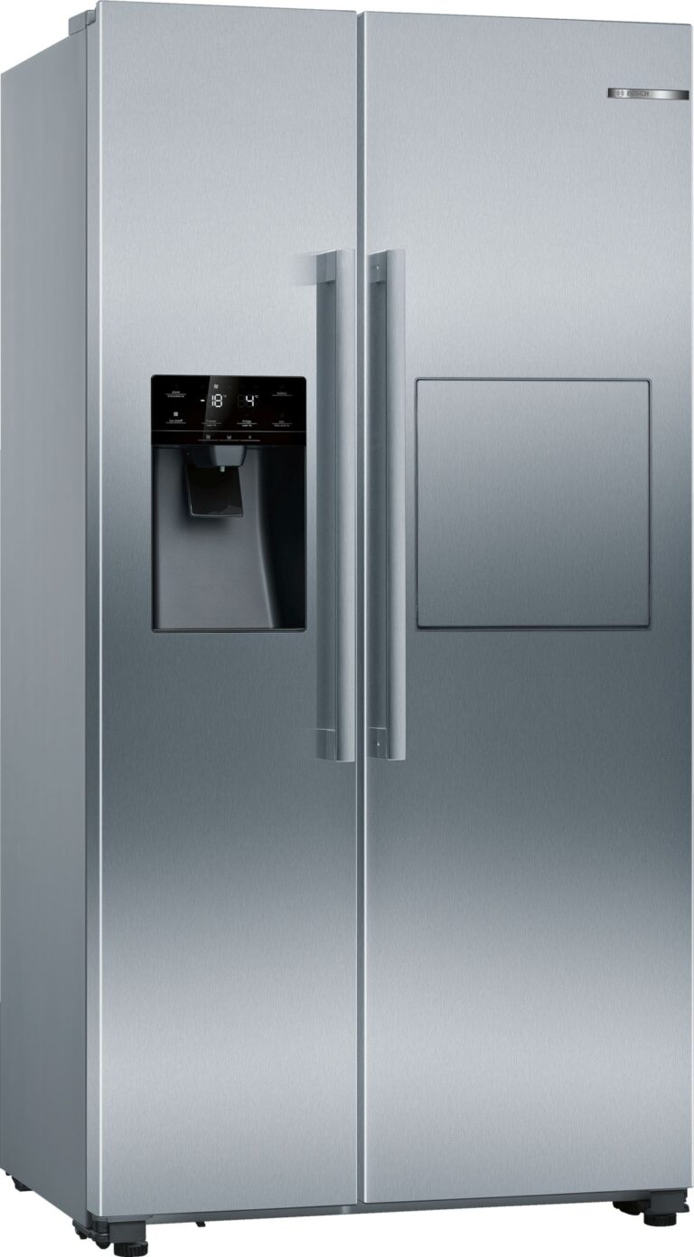 Bosch, Serie 6, Amerikanischer Side by Side, 178.7 x 90.8 cm, Gebürsteter Stahl AntiFingerprint, Total No Frost (KAG93AIEP)