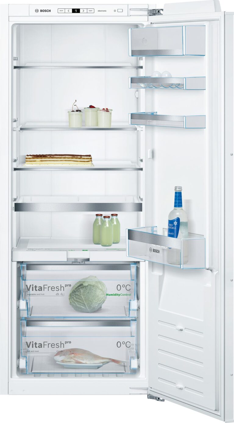Bosch Serie 8, Einbau-Kühlschrank, 140 x 56 cm, Flachscharnier, rechts (KIF51AFE0)