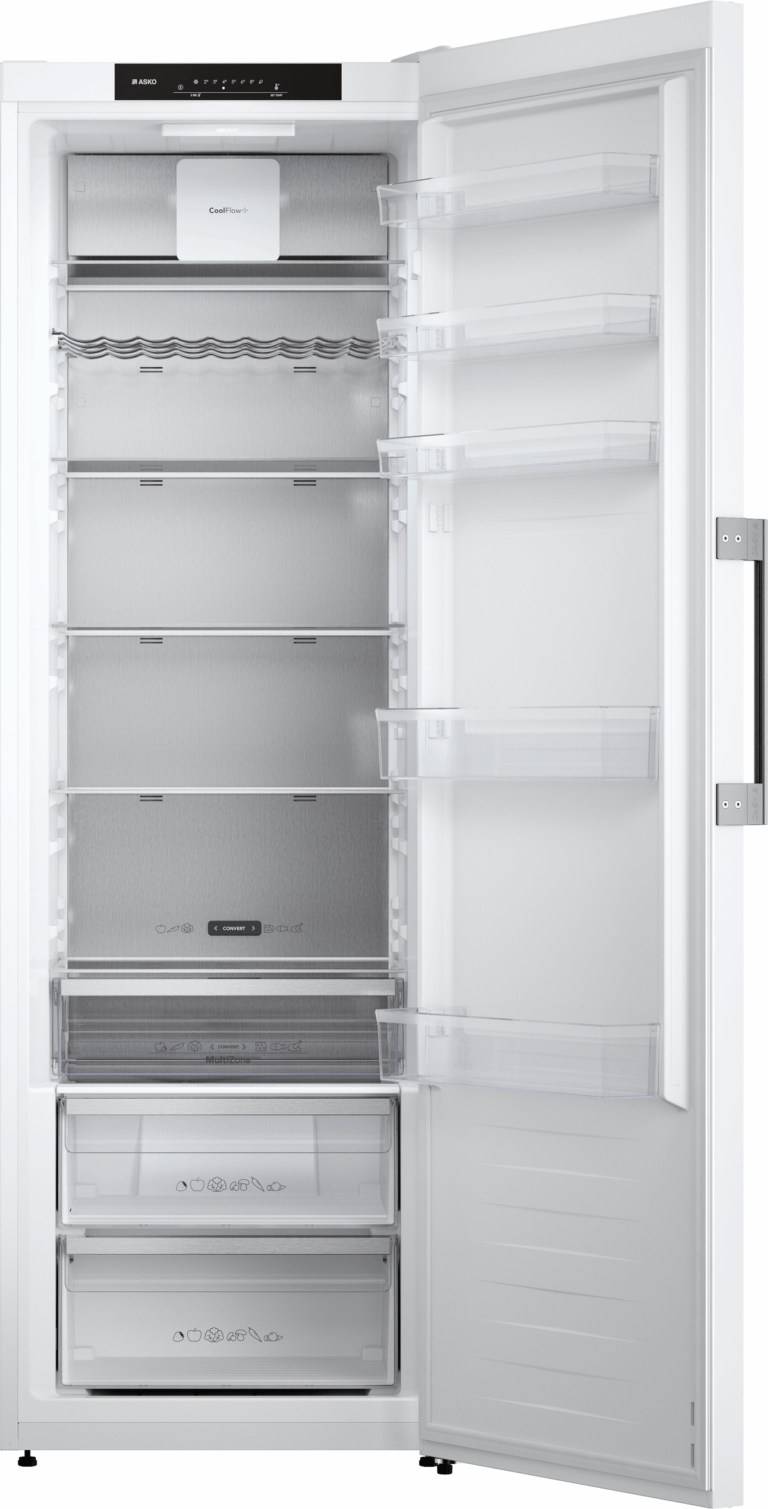 ASKO Kühlschrank freistehend PREMIUM, rechts wechselbar (R23841W)