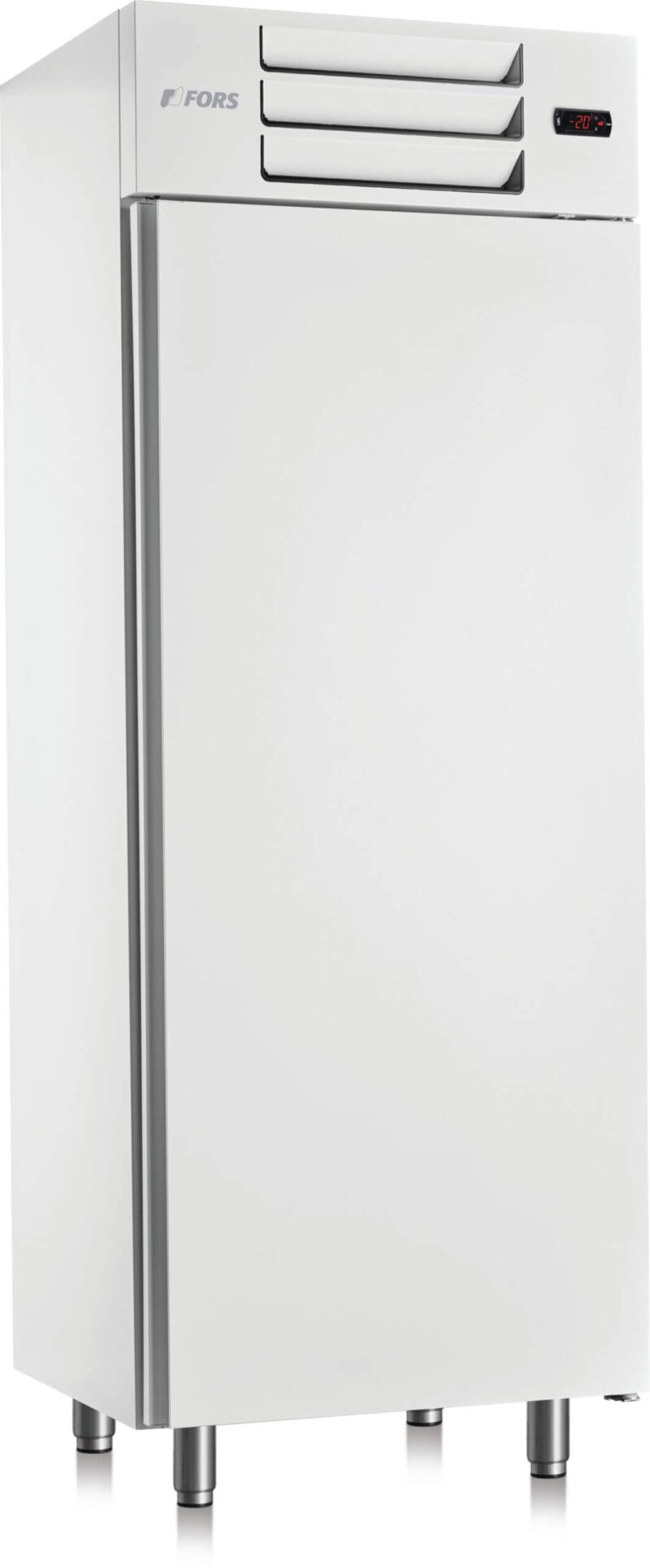 FORS Gastronomie-Gefrierschrank, Volltür, weiss, GN 2/1, rechts wechselbar (GFS550W)