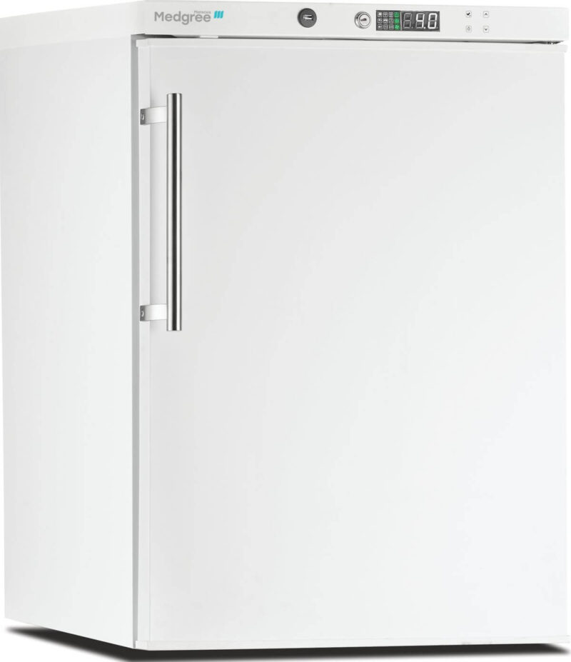 MEDGREE Medikamenten-Kühlschrank DIN 13277, 84 cm, rechts wechselbar (MPRA 150 S M)