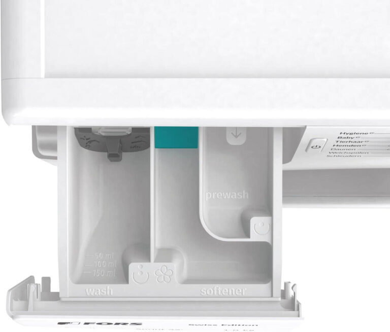 FORS Waschmaschine SWISS EDITION, links nicht wechselbar (ASW 84E-1)