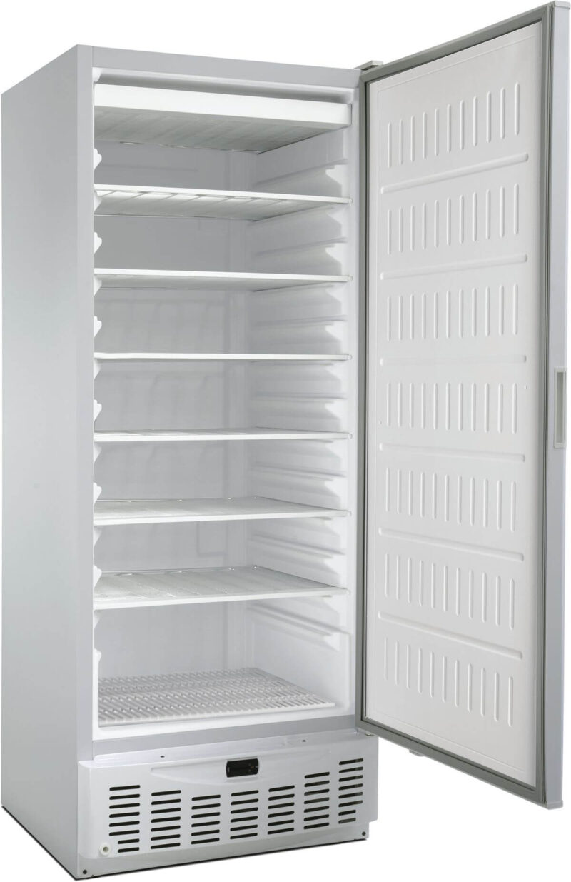 FORS Gastronomie- & Bäckerei-Gefrierschrank, Volltür, weiss, GN 2/1 und 600x400, rechts wechselbar (CFS550W)
