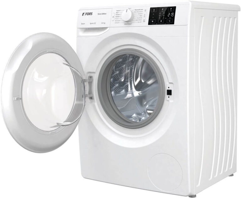 FORS Waschmaschine SWISS EDITION, links nicht wechselbar (ASW 84E-1)