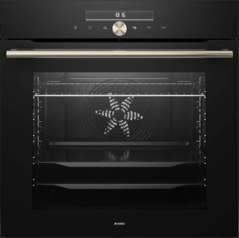ASKO Backofen Pyrolyse Black Glass EURO (OP86331BG)