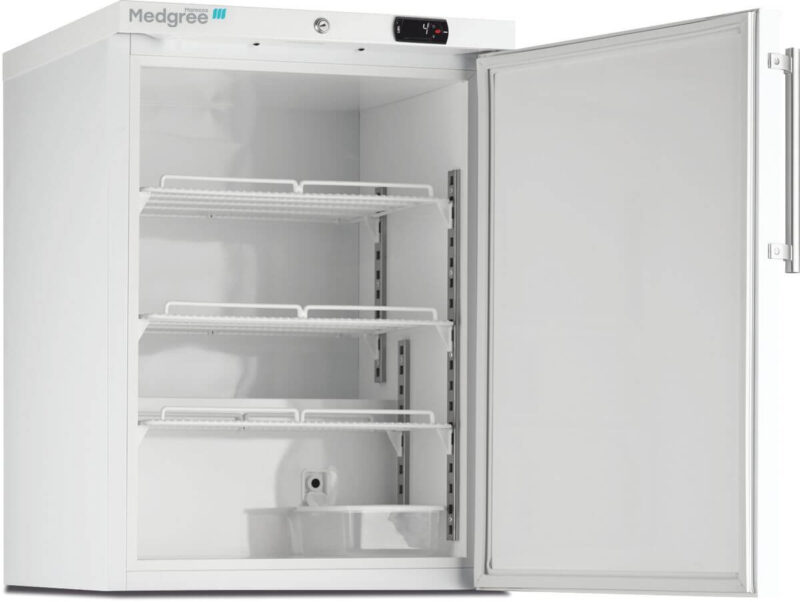 MEDGREE Labor-Kühlschrank ATEX, 84 cm, rechts wechselbar (MLRE 150 S ATEX M)