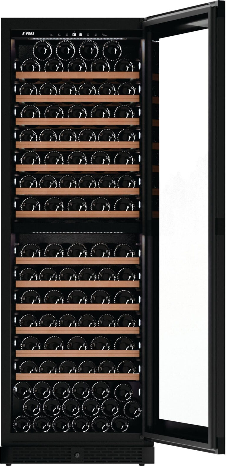 FORS Weinkühlschrank freistehend EXCLUSIVE, rechts wechselbar (FFW601722G)