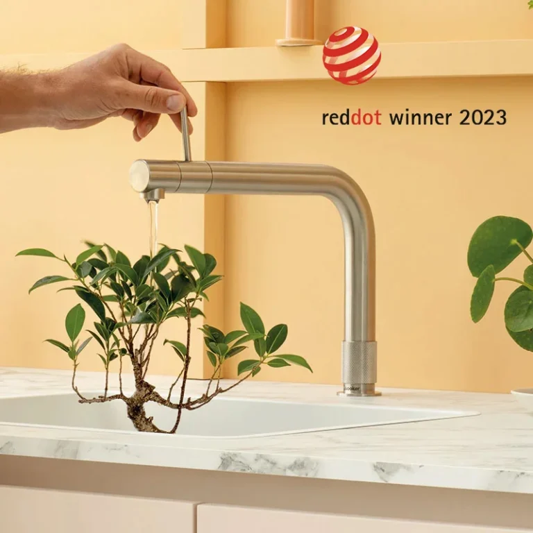 Quooker Hahn Front Voll-Edelstahl
