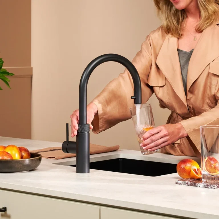 Quooker Hahn Flex Round schwarz