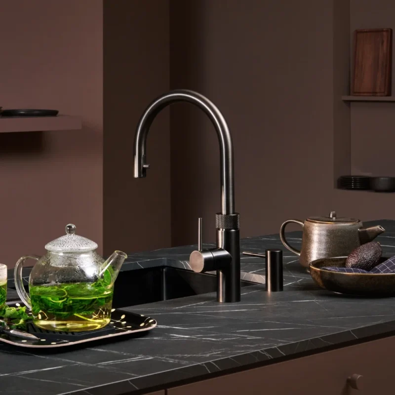 Quooker Hahn Flex Round gunmetal