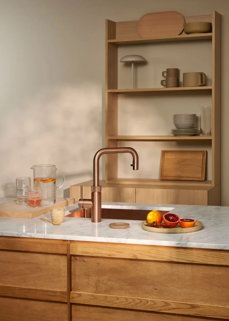 Quooker Hahn Flex Square kupfer rosé