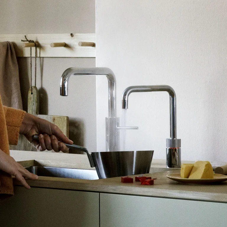 Quooker Mischarmatur Nordic Square verchromt glänzend