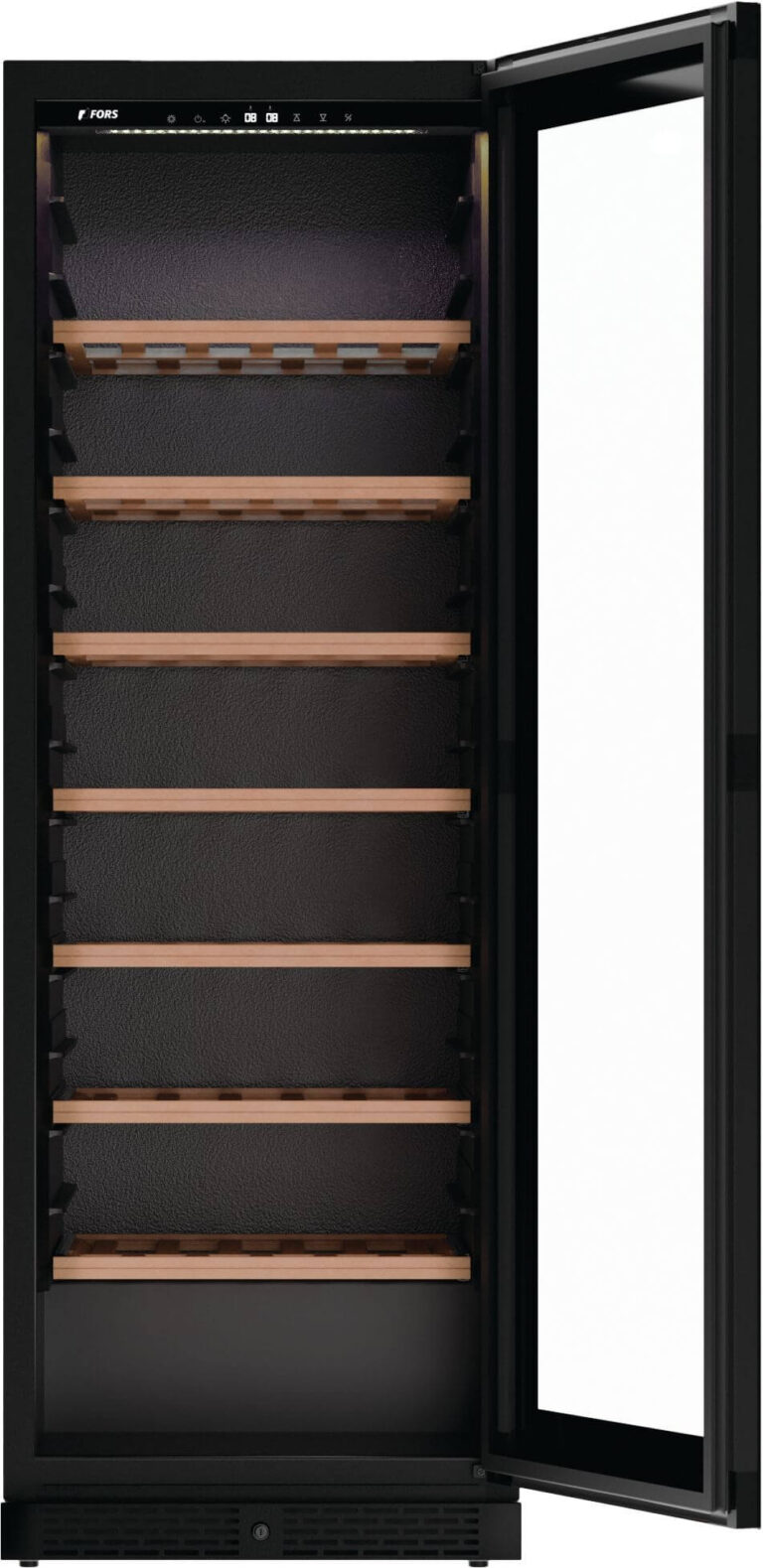 FORS Weinkühlschrank freistehend PREMIUM, rechts wechselbar (FFW601721G)