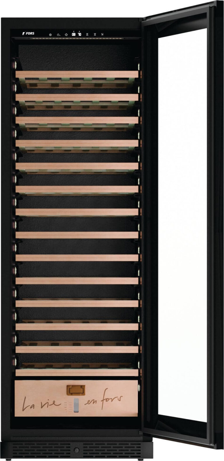 FORS Weinkühlschrank freistehend EXCLUSIVE, rechts wechselbar (FFW601721HG)