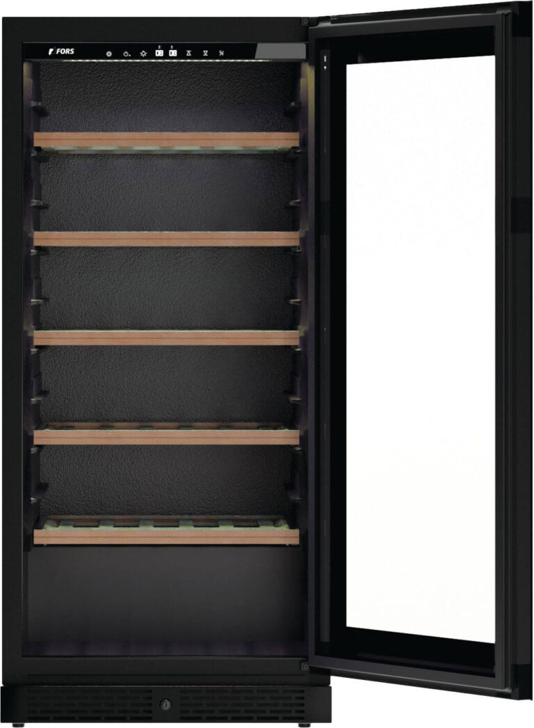 FORS Weinkühlschrank freistehend PREMIUM, rechts wechselbar (FFW601271G)