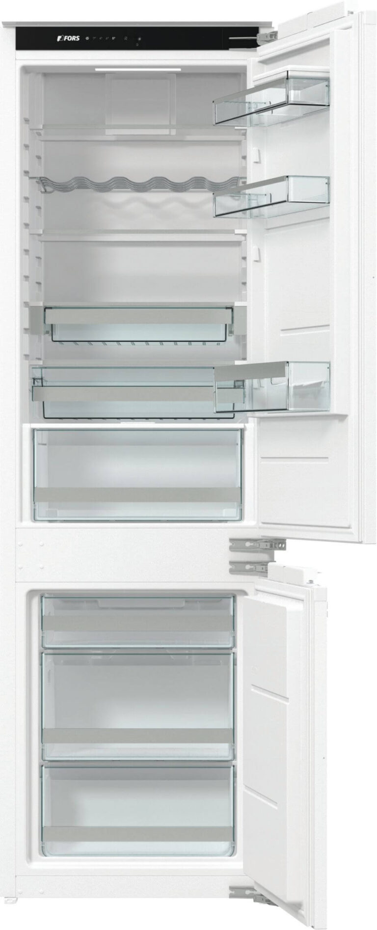 FORS Kühl-Gefrierkombination Einbau, rechts wechselbar (FBC551784NE)