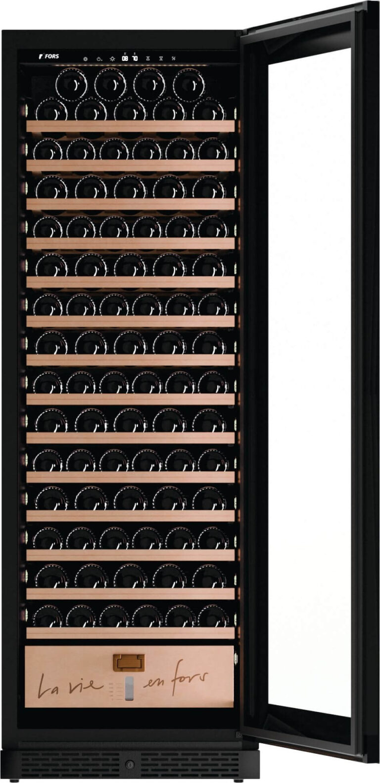FORS Weinkühlschrank freistehend EXCLUSIVE, rechts wechselbar (FFW601721HG)