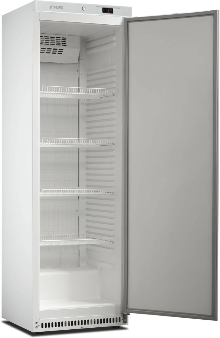 FORS Getränke- & Gewerbe-Kühlschrank, Volltür, weiss, rechts wechselbar (CCV400W)