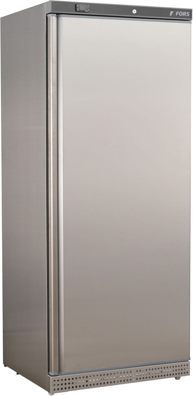 FORS Gastronomie-Kühlschrank, Volltür, Edelstahl, GN 2/1, rechts wechselbar (GUCV6000ES)