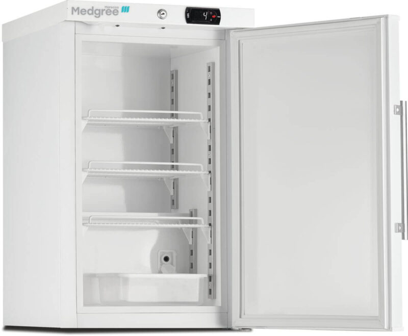 MEDGREE Labor-Kühlschrank ATEX, 74 cm, rechts wechselbar (MLRE 66 S ATEX M)