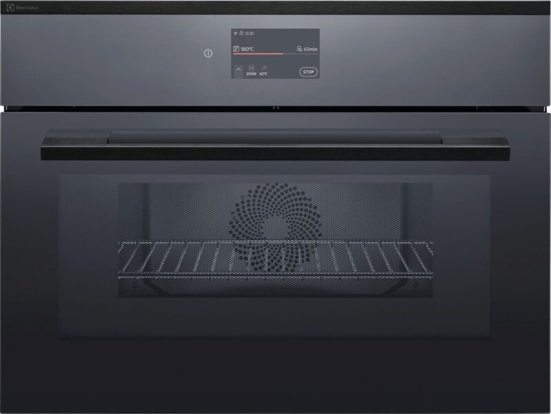 Electrolux Kompakt-Kombi-Mikrowellengerät EB4GL90KSP - Schwarz-Spiegel (944005302)