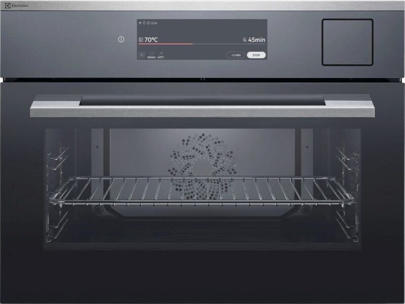 Electrolux Kompakt-Steamer EB4PL70KCN - Chrom mit Antifingerprint Beschichtung (944005146)