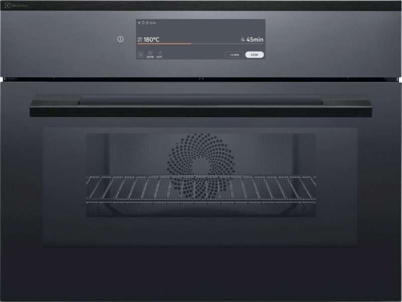 Electrolux Kompakt-Kombi-Mikrowellengerät EB4PL90KSP - Schwarz-Spiegel (944005145)