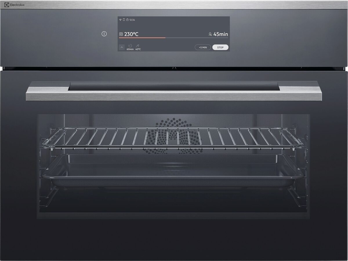 Electrolux Kompakt-Backofen EB4PL80DCN - Chrom mit Antifingerprint Beschichtung (944005149) 1 Electrolux Kompakt-Backofen EB4PL80DCN - Chrom mit Antifingerprint Beschichtung (944005149)