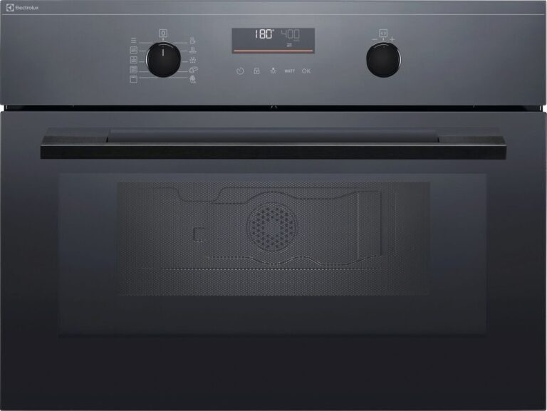 Electrolux Kompakt-Kombi-Mikrowellengerät EB4L90SP - Schwarz-Spiegel (944005328)