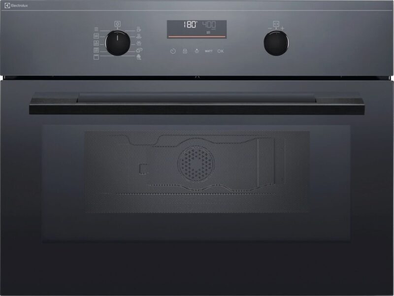 Electrolux Kompakt-Kombi-Mikrowellengerät EB4L90SP - Schwarz-Spiegel (944005328)