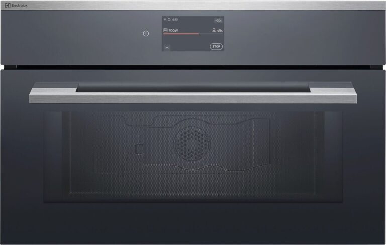 Electrolux Kompakt-Mikrowellengerät EB3GL90CN - Chrom mit Antifingerprint Beschichtung (944005227)