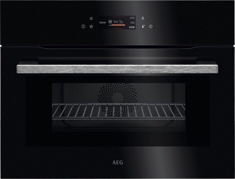 AEG Kompakt-Kombi-Mikrowellengerät BO4GEMKM - Chrom (944005329)