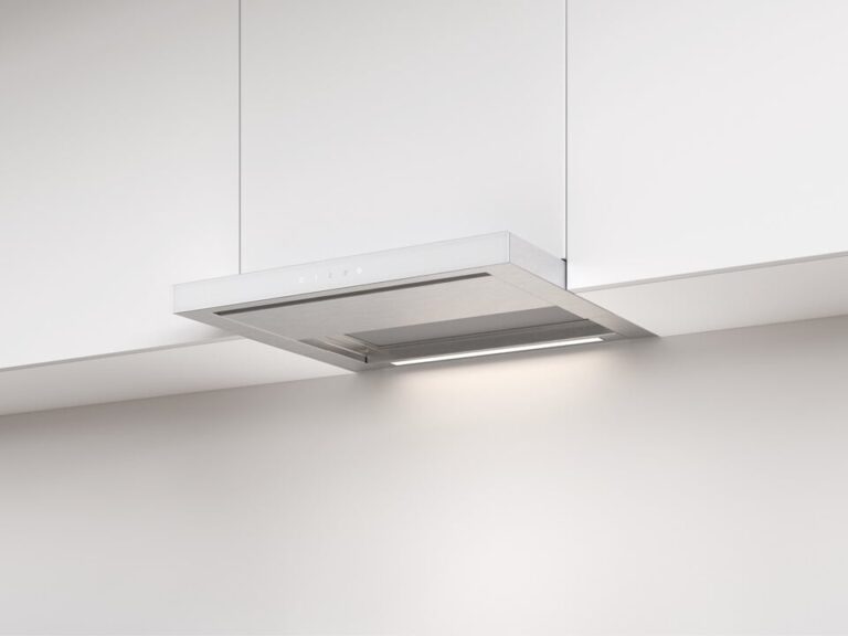 V-ZUG Dunstabzug AiroClearEinbau V400 F55 - Glas Weiss (6107400001)