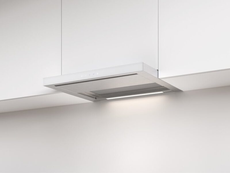 V-ZUG Dunstabzug AiroClearEinbau V400 F60 - Glas Weiss (6107500001)